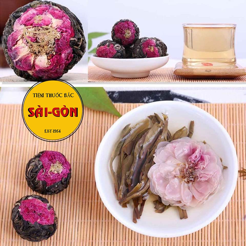 Trà Phổ Nhĩ Nở Hoa 1 viên