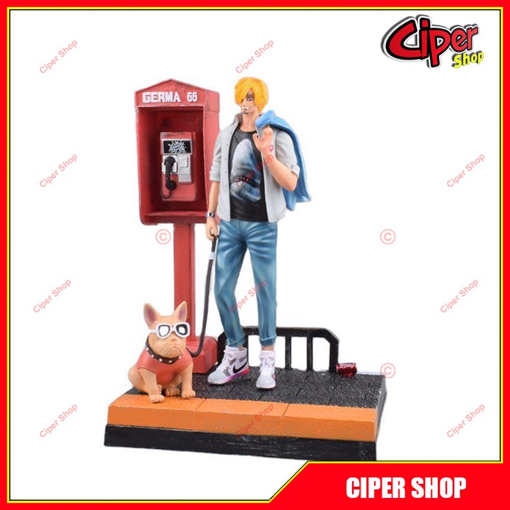 Mô hình Sanji Street - Figure Ace Fashion Style One Piece