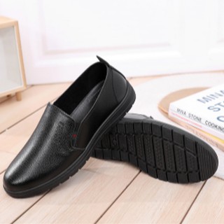 Giày Công Sở Nam Size 39-44 Giày Da Đầu Bếp Nam Nhà Bếp Chống Trơn Trượt Chống Dầu Chống Thấm Nước Khách Sạn Đế Mềm Chống Mài Mòn KFC Đen Giày Da Nam Nam Giày Chống Mài Mòn Giày Đế Mềm Nam