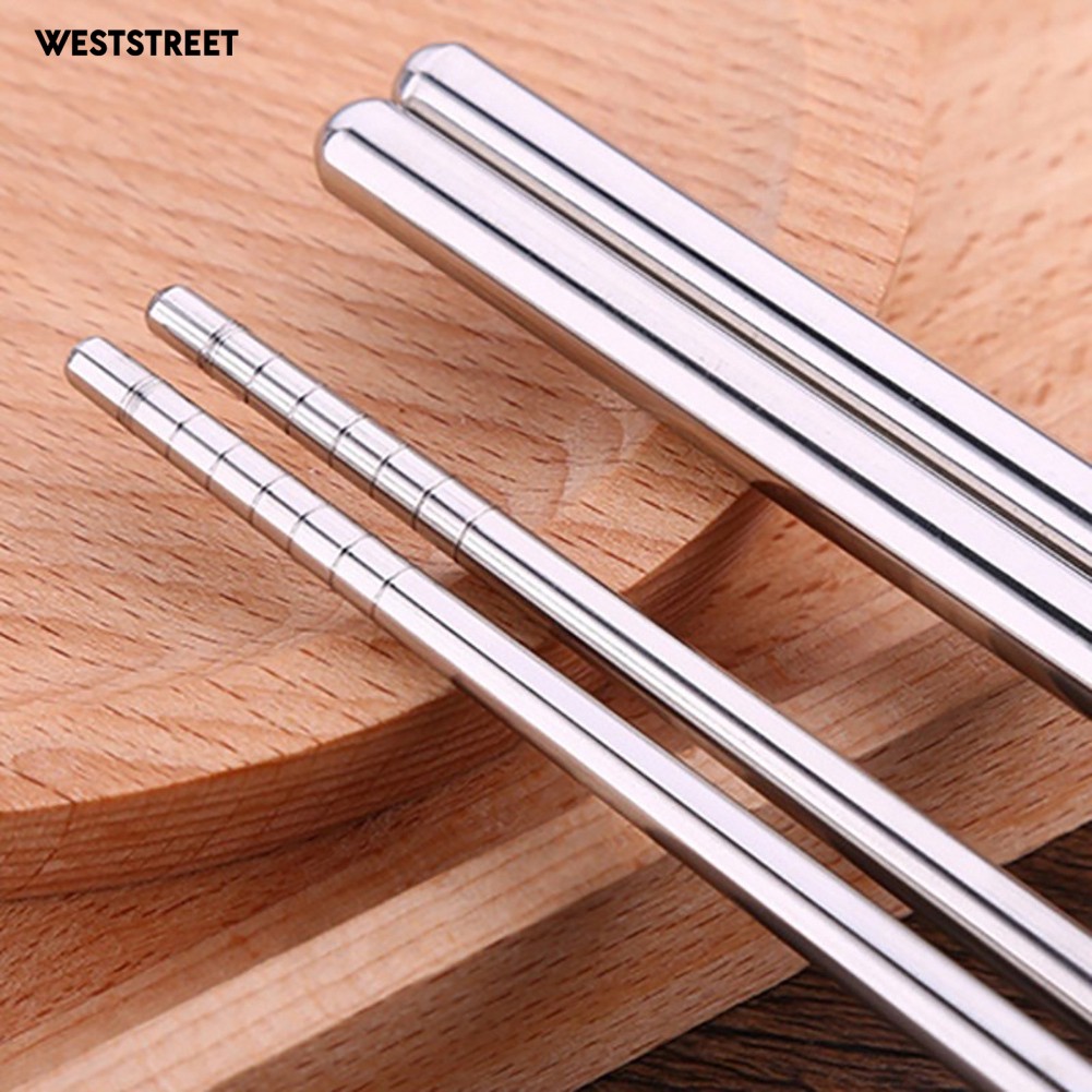 Đũa Dài Chống Trượt Bằng Thép Không Gỉ 14inch