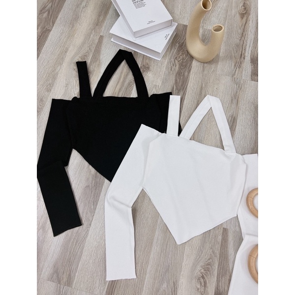ÁO BẸT VAI DÂY CHÉO TAY DÀI (TH)