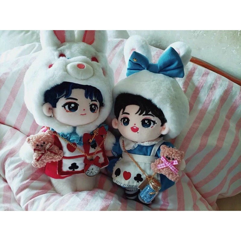 Tủ đồ Puppy cho doll: bộ Alice và Rabbit.