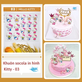 Khuôn socola in hình kitty i03-đồng tiến