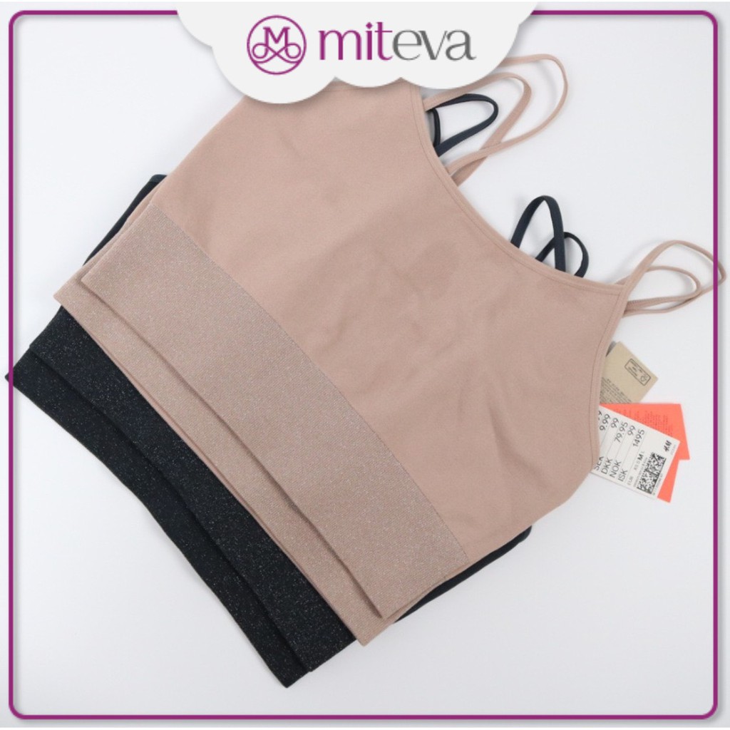 Áo bra croptop xuất dư h.m săn sales có sẵn MITEVA AL13