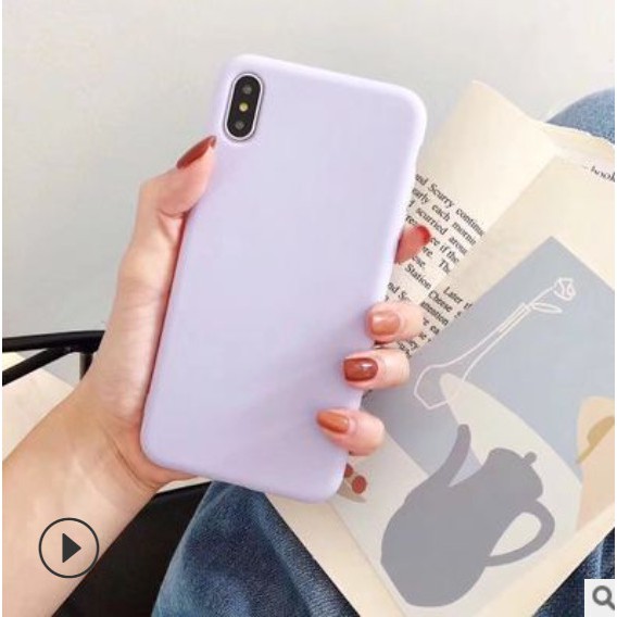 Ốp Lưng Iphone Trơn Dẻo Nhiều Màu 7/7Plus/8/8Plus/X/Xs/Xs Max/11/11 Pro/11 Pro Max