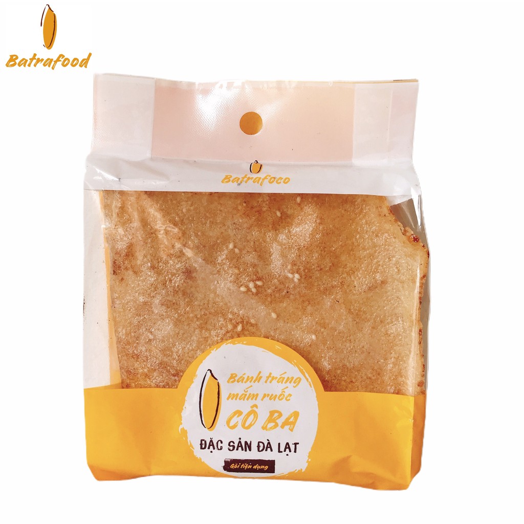 Bánh Tráng Mắm Ruốc Cô Ba 50g Nhiều Dinh Dưỡng Lành Mạnh Tốt Nhất Cho Sức Khỏe, Thơm Lừng Ngon Đậm Đà Cho Bữa Sáng Hot