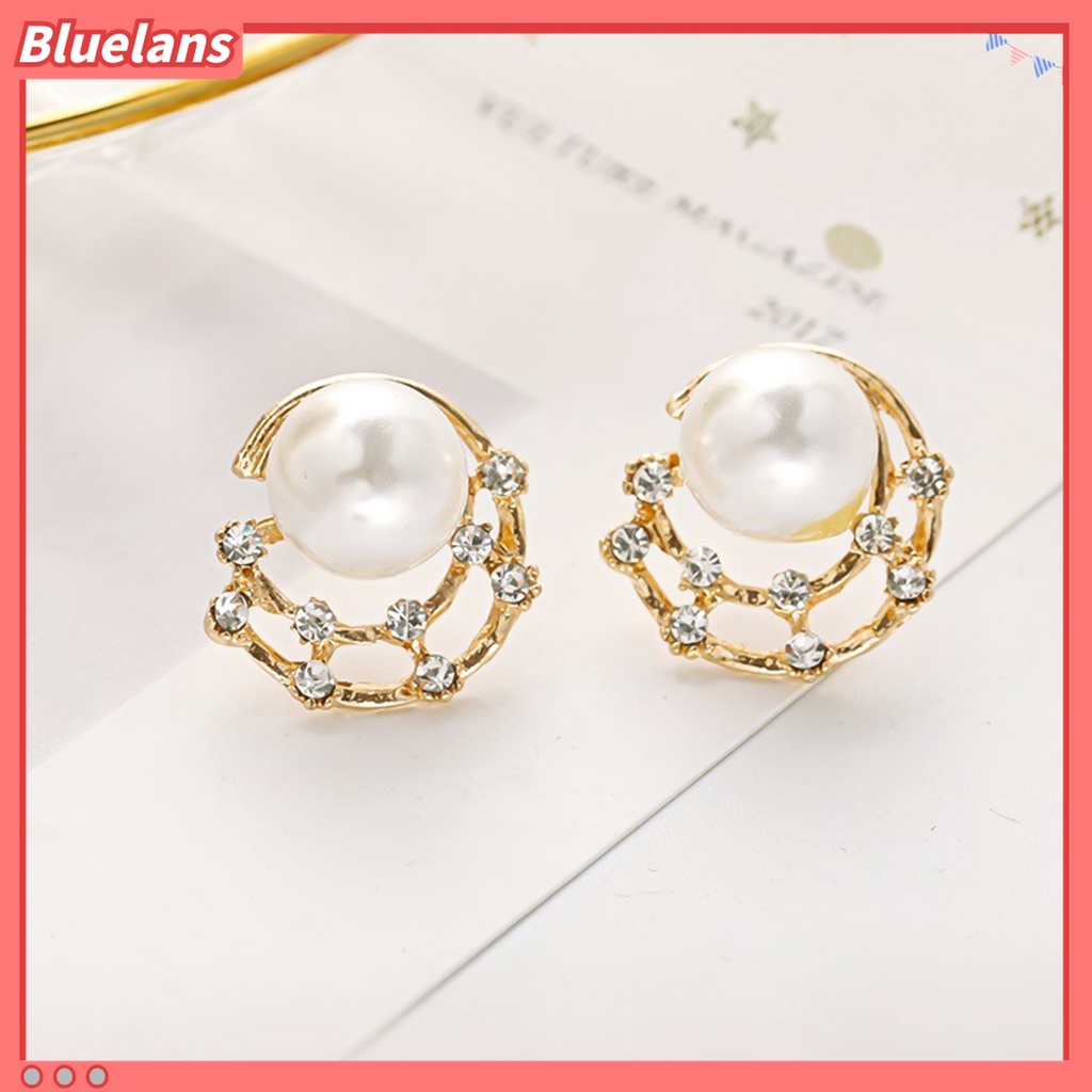 Cặp khuyên tai thời trang đính ngọc độc đáo cho nữ