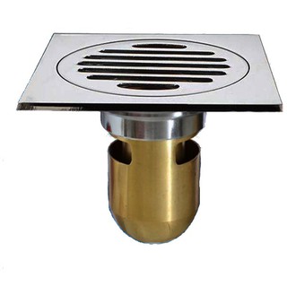 Hố ga lược rác, Phễu thoát sàn chống hôi bằng Đồng chống hôi, chống côn trùng tuyệt đối