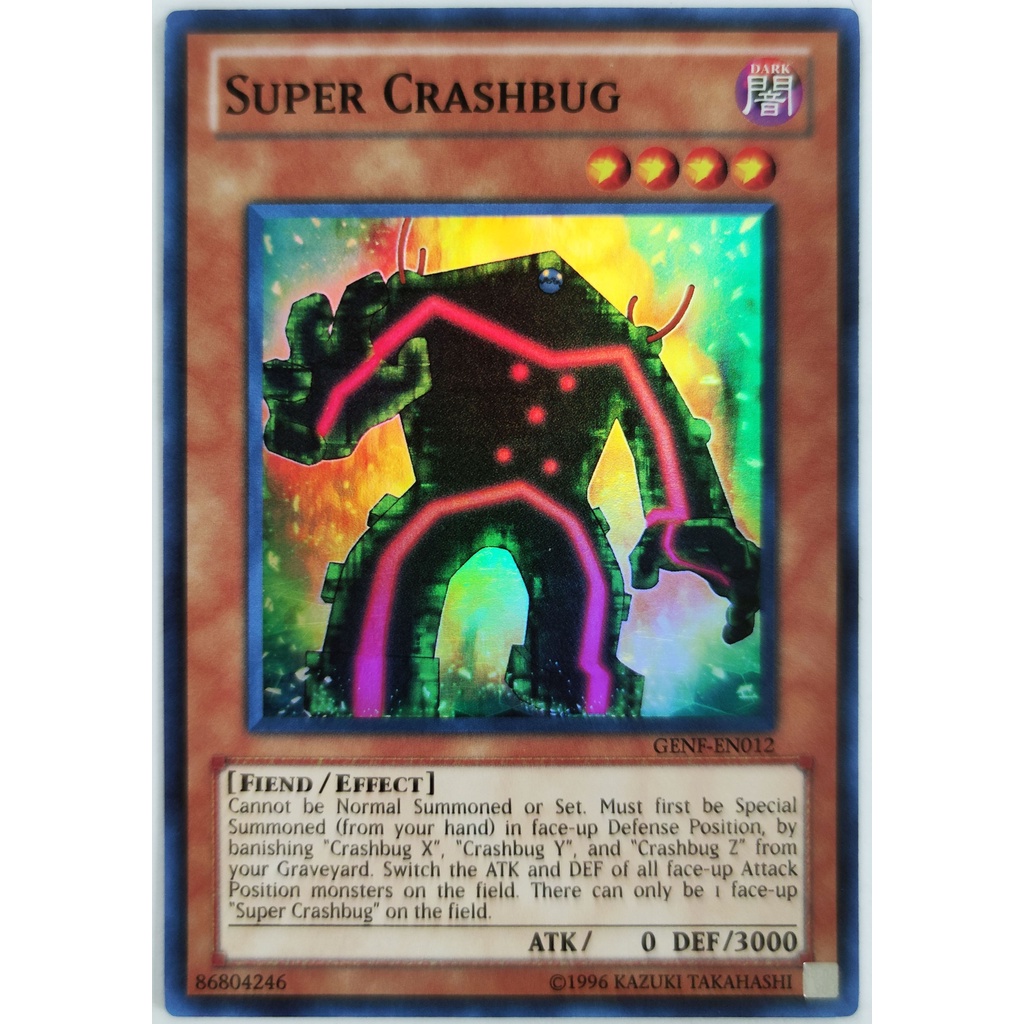 [Thẻ Yugioh] Super Crashbug |EN| Super Rare