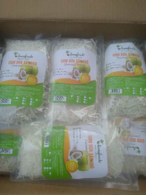 Cơm dừa sấy dạng sợi dài gói 150g