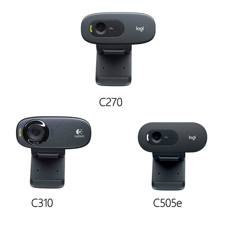 Webcam Logitech C270 C310 C505E Tích Hợp Micro Độ Phân Giải Cao 720p 5mp