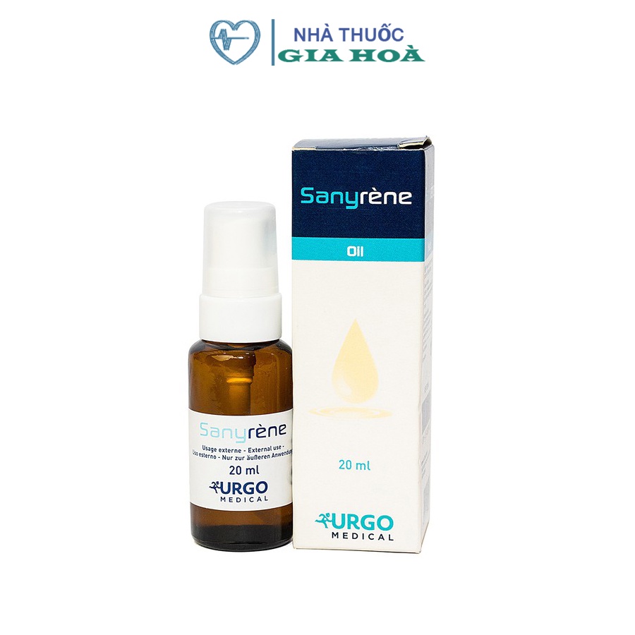 Urgo Sanyrene - Dung dịch dùng phòng ngừa loét da, da bị ban đỏ do tì đè, hăm tã ở trẻ em
