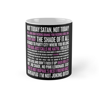 Cốc sứ in hình -Drag Race Quotes -MS129