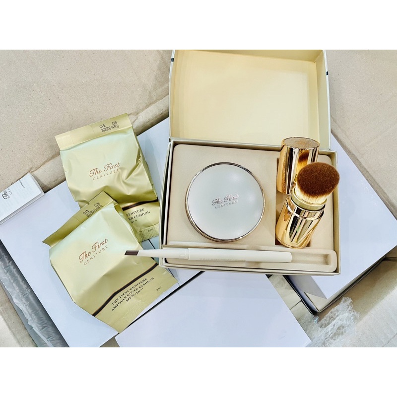 Bộ phấn nước Ohui The First ampoule cover cushion special set
