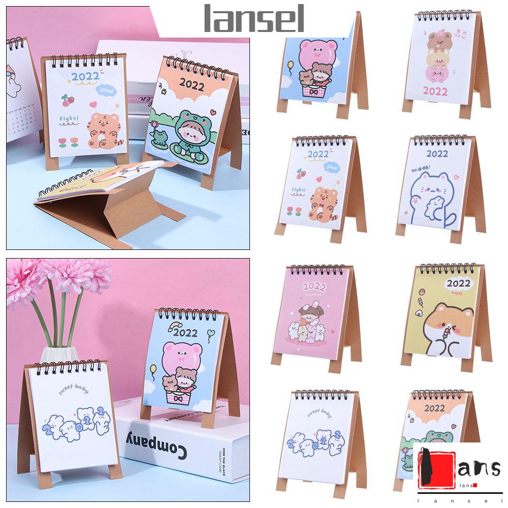 Lịch Để Bàn Mini Dễ Thương Dùng Trang Trí