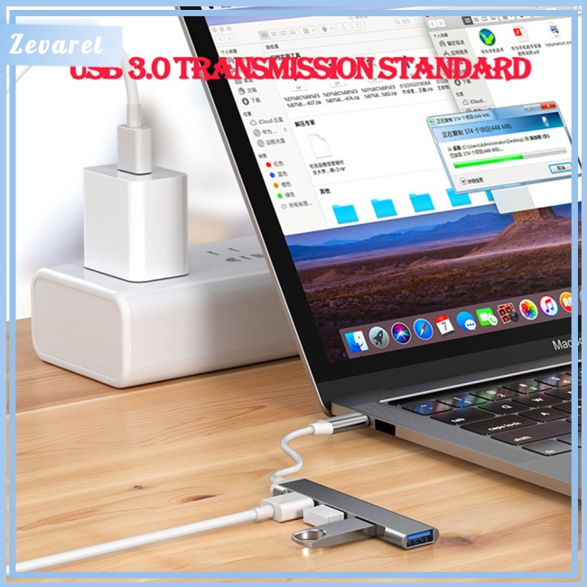 Bộ Chia 4 Cổng Usb 3.0 Tốc Độ Cao 5gbps Cổng Usb 3.0 2.0 Cho Máy Tính