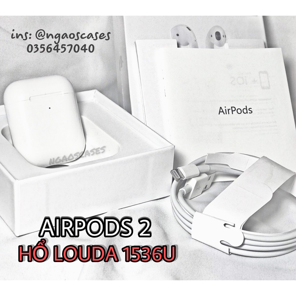 [Airpods 2 Chip Nâng Cấp Hổ Vằn 1536U+TẶNG CASE] Định vị - Đổi tên , chia sẻ âm thanh,fix pin ảo, IOS&ANDROID