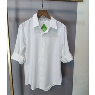 áo sơ mi nữ tay dài from ôm công sở học sinh trắng, đen_sơ mi nữ học sinh dài tay