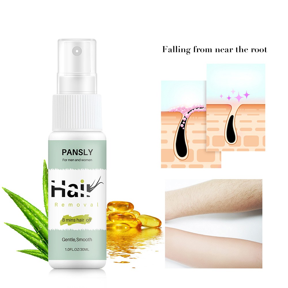 (Hàng Mới Về) Xịt Tẩy Lông Pansly Chiết Xuất Lô Hội Tự Nhiên Dưỡng Ẩm 30ml | BigBuy360 - bigbuy360.vn