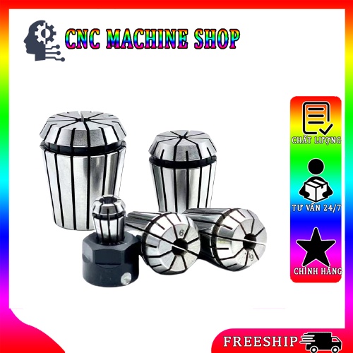 Kẹp Mũi Dao CNC - Collet Nut ER20 Kẹp Dao Mũi Phay Dùng Cho Spindle Từ 2.2w Đến 3.2kw Củ Đục CNC
