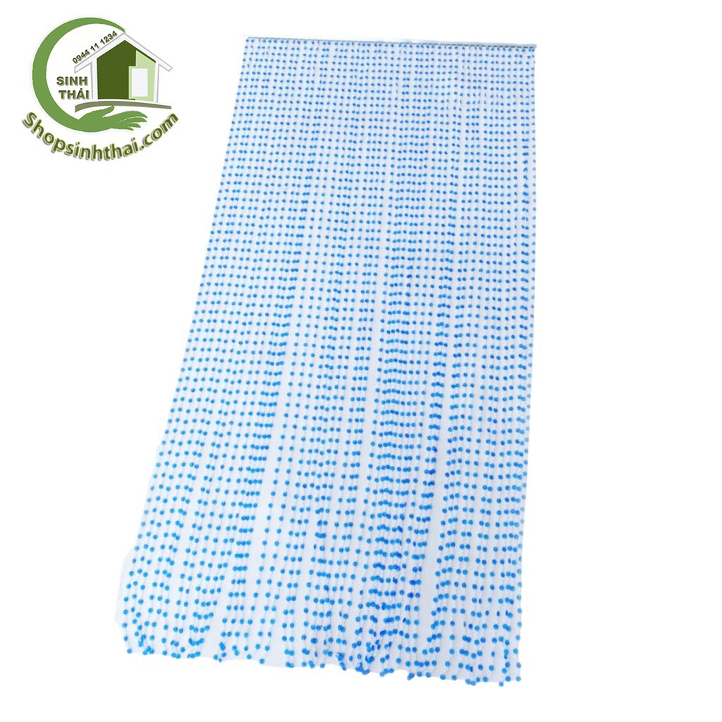Rèm màn chuỗi hạt hình bông mai 1m x 2m - giao màu ngẫu nhiên