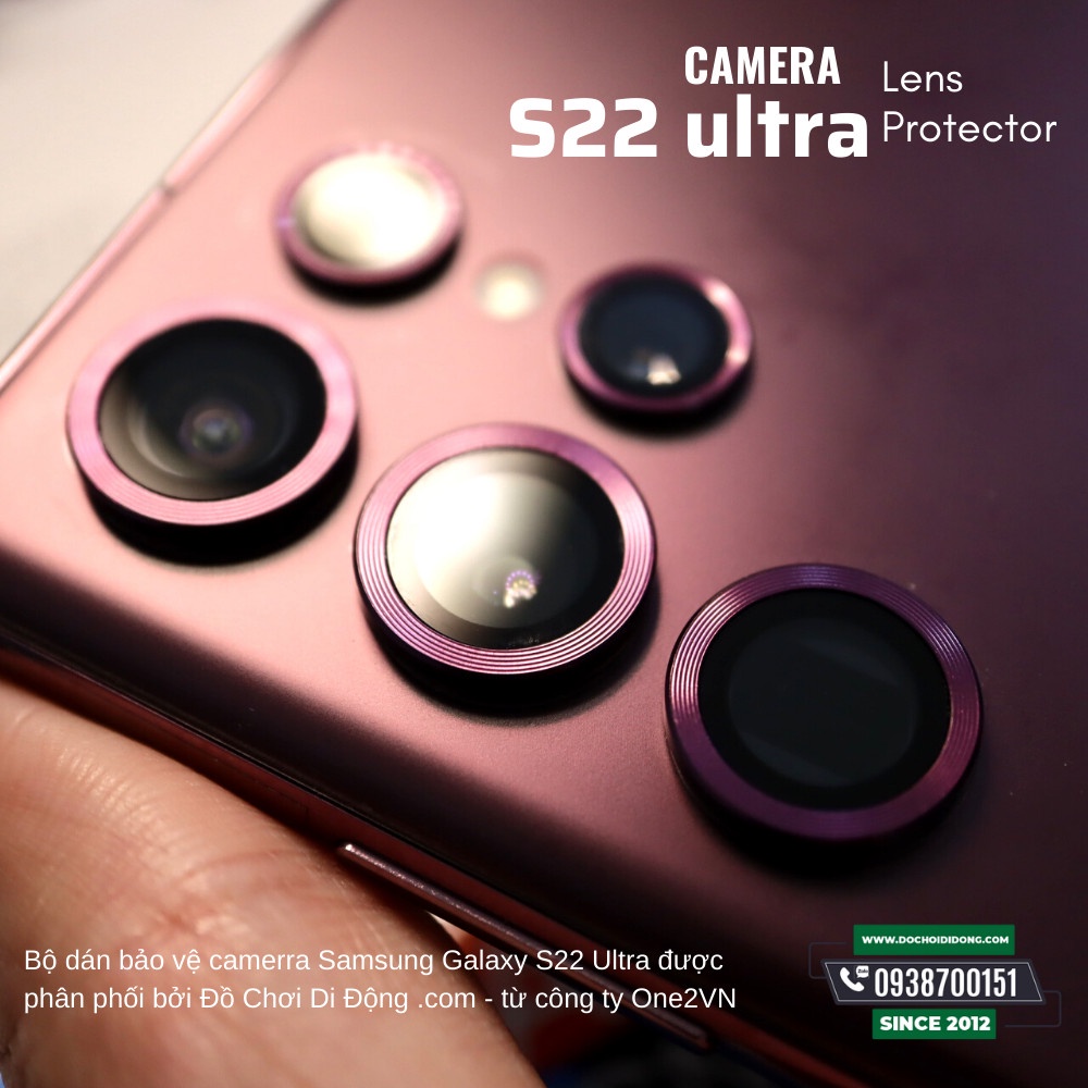 Miếng Dán Cường Lực Camera Samsung S22+ Ultra 5G / S23 Plus + Ultra 5G Zeelot