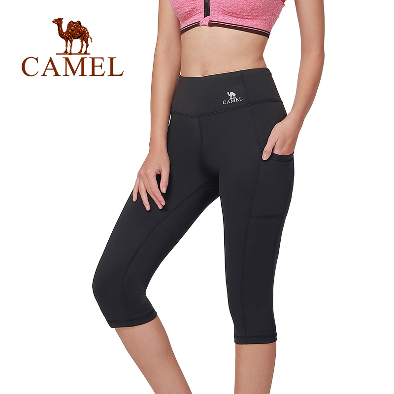 Quần thể thao CAMEL thiết kế co giãn thông thoáng dành cho nữ tập yoga