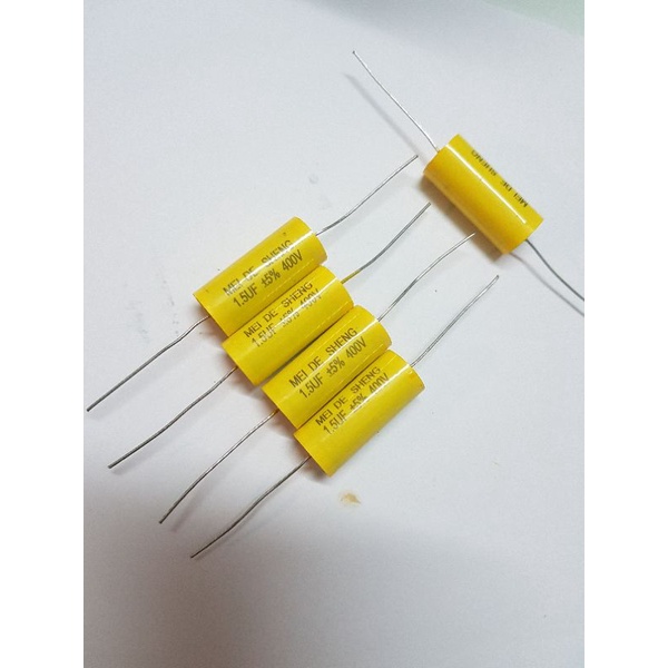 Tụ loa 1.5uf 400v, Tụ phân tần, Tụ cản bass trung treble, Tụ loa không phân cực