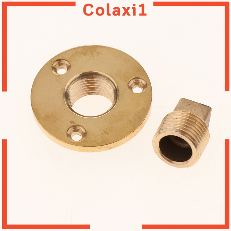 1 Nút Chặn Lỗ Thoát Nước Bằng Đồng Đường Kính 1 Inch 1 / 2 "Cho Tàu Thuyền | BigBuy360 - bigbuy360.vn