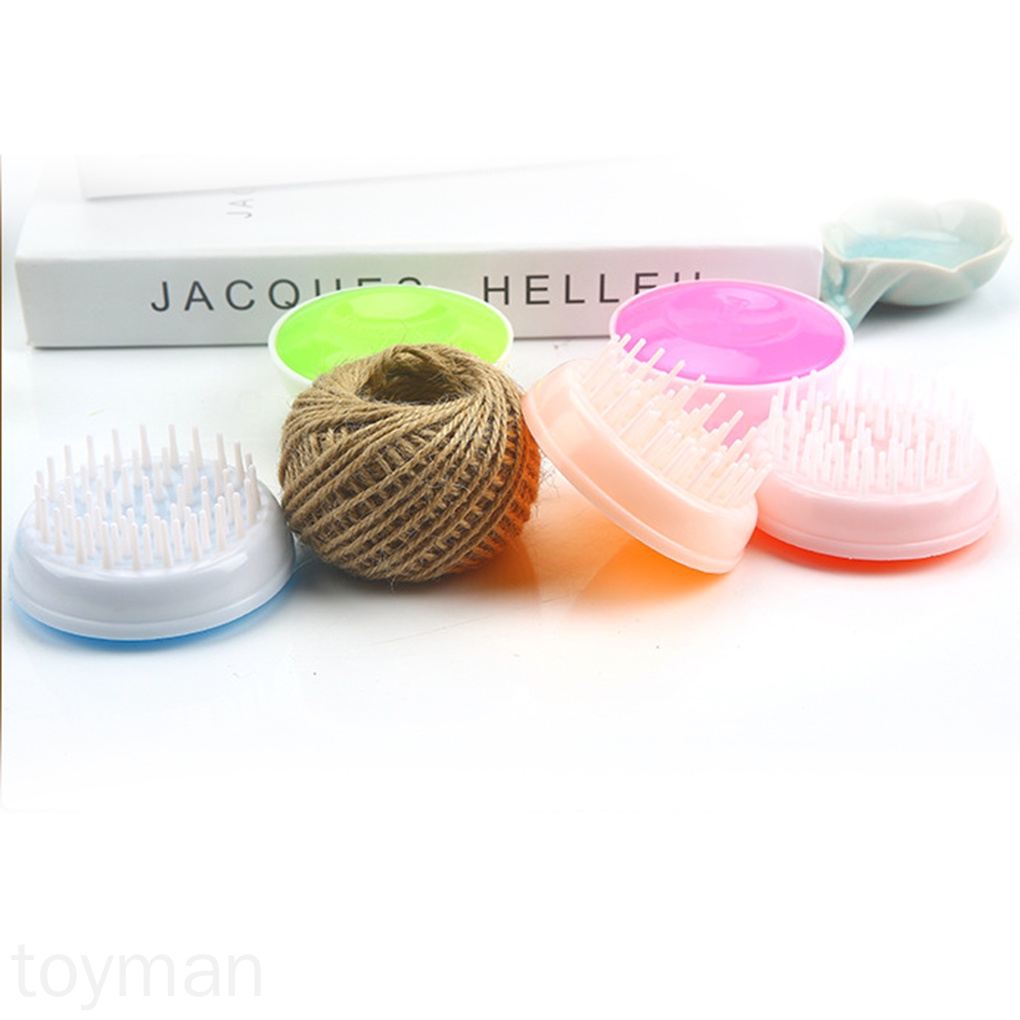 Lược gội massage da đầu thúc đẩy lưu thông máu nhiều màu tùy chọn