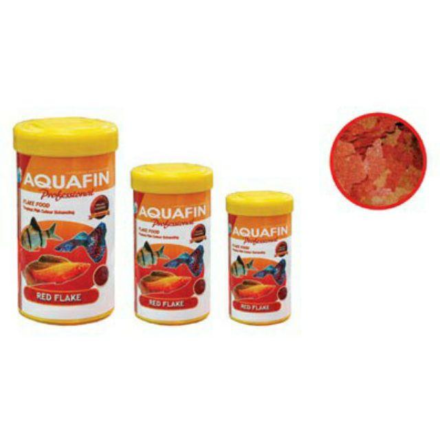 [Mã 2611TIEUDUNG100K giảm 8% đơn 500K] Aquafin - Thức Ăn Cá Cảnh Dạng Lá Mỏng Thức Ăn Cá Cảnh AQUAFIN RED FLAKE