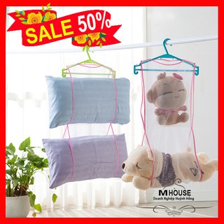 Túi lưới phơi quần áo,Giỏ phơi gối,Giàn phơi đồ,Túi Vải Đựng Đồ,Túi Treo
