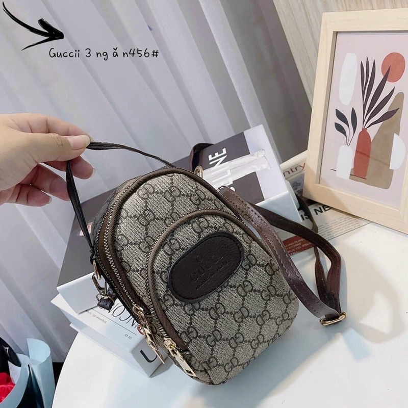 Túi Đeo Chéo Thời Trang Nữ Nhiều Ngăn Hoạ Tiết Siêu Đẹp