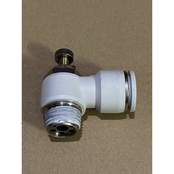 Tiết lưu chỉnh áp ống hơi phi 16 zen 21mm