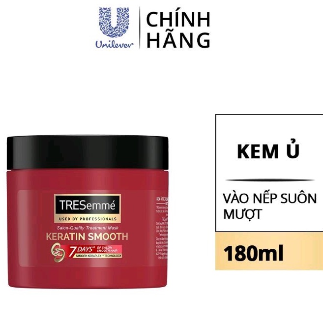 Kem ủ tóc Tresemme keratin smooth 180gr