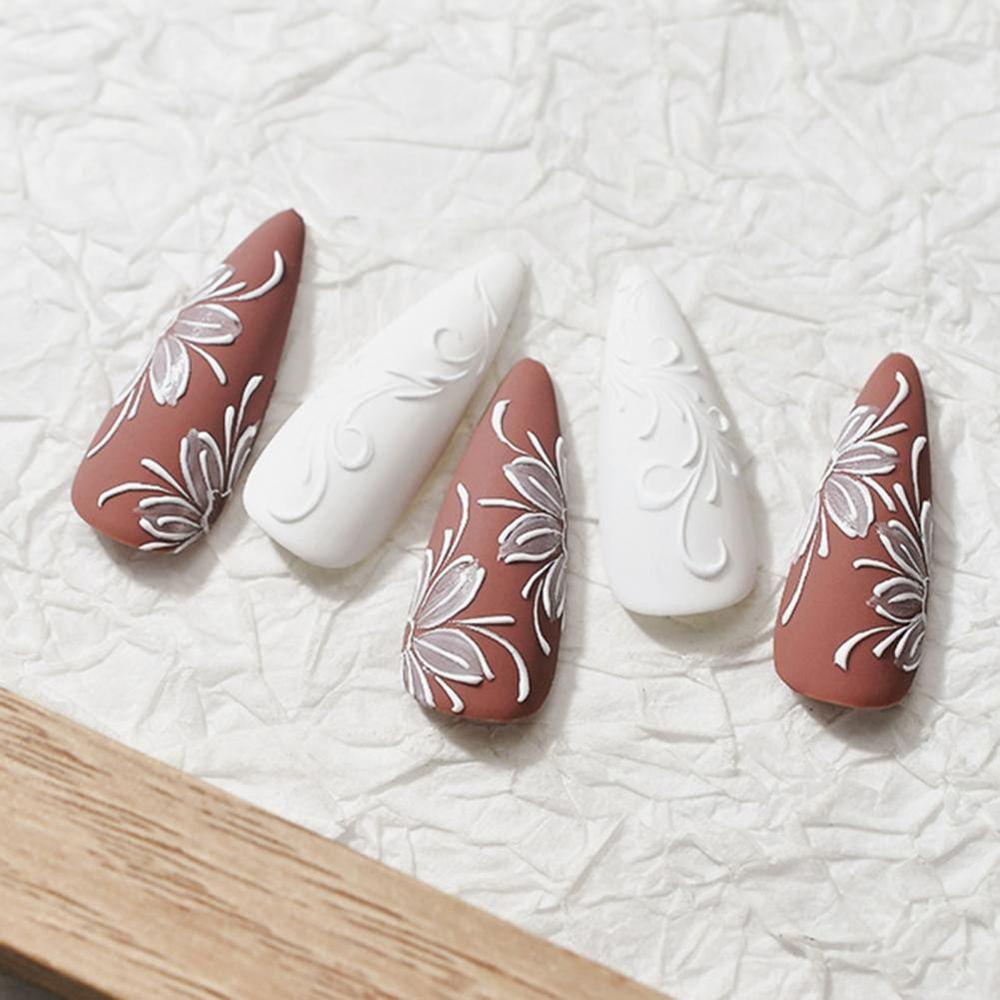 Phụ Kiện Trang Trí Móng Tay Nghệ Thuật DIY Hình Mạng Nhện