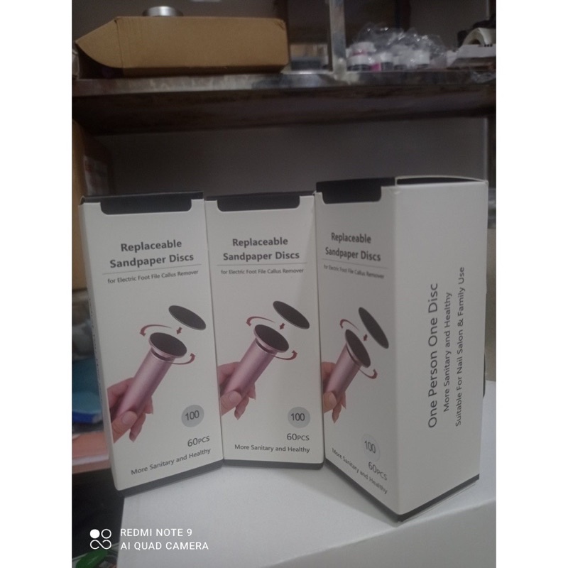 Miếng nhám chà gót,miếng nhám chà gót chân bộ 60 miếng.