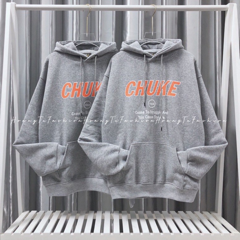 Áo khoác Hoodie form rộng sweater nỉ Ulzzang CHUKE Hot trend Thời Trang Thu Đông siêu đẹp joyceshop.029