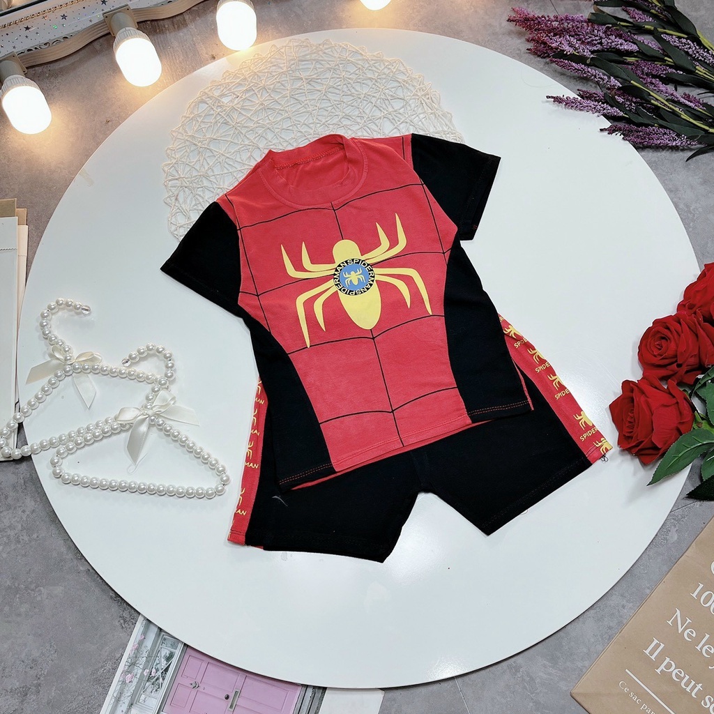 Bộ quần áo siêu nhân đáng yêu cho bé trai, chất đẹp