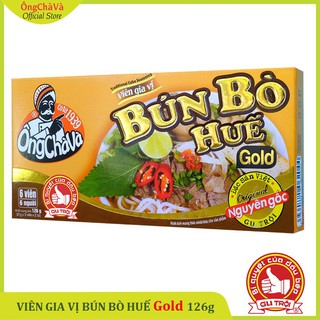 Viên Gia Vị Bún Bò Huế Ông Chà Và Gold 126gr