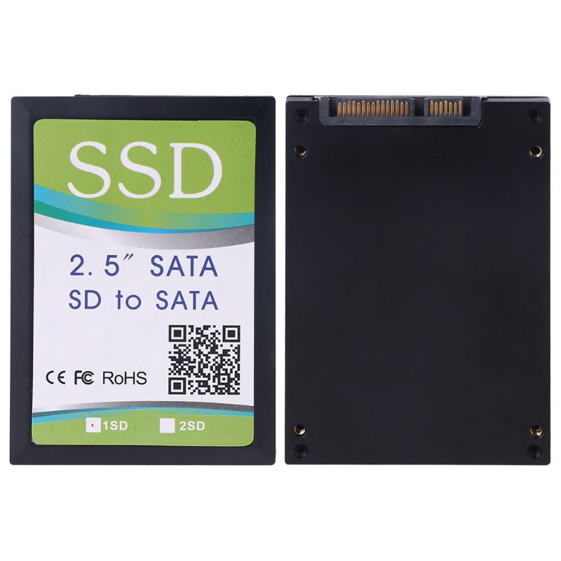 Bộ Chuyển Đổi Thẻ Nhớ Sd / Sdhc / Sdxc / Mmc Sang Sata Cho 2.5 "Sata Ssd