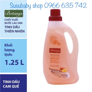 Nước Lau Sàn Tinh Dầu Thiên Nhiên Botany Hương Cam quế (1.25L)