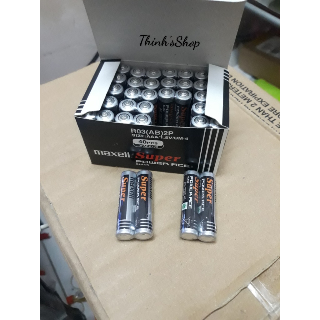 Pin Đũa AAA Maxell Chính Hãng (Nhập khẩu Indonesia)
