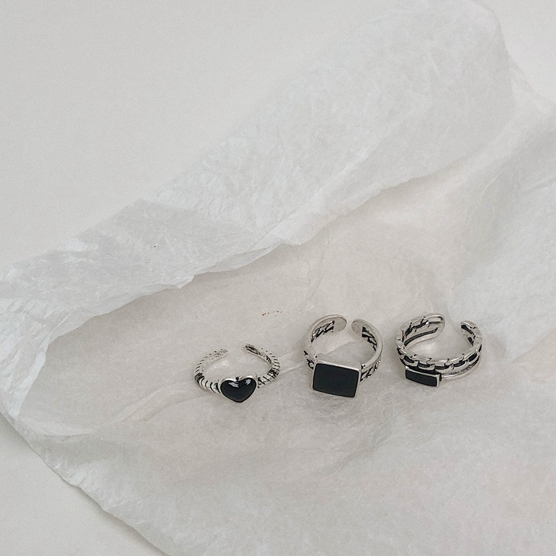 Nhẫn Hợp Kim Dạng Hở Kiểu Dáng Thời Trang