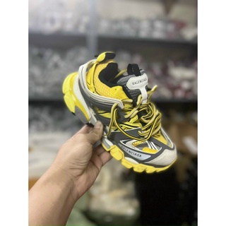 Giày màu vàng balen track 3.0 giày thể thao màu vàng