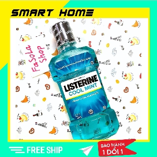 Nước súc miệng Listerine Cool Mint, nước súc miệng hương bạc hà 750ml