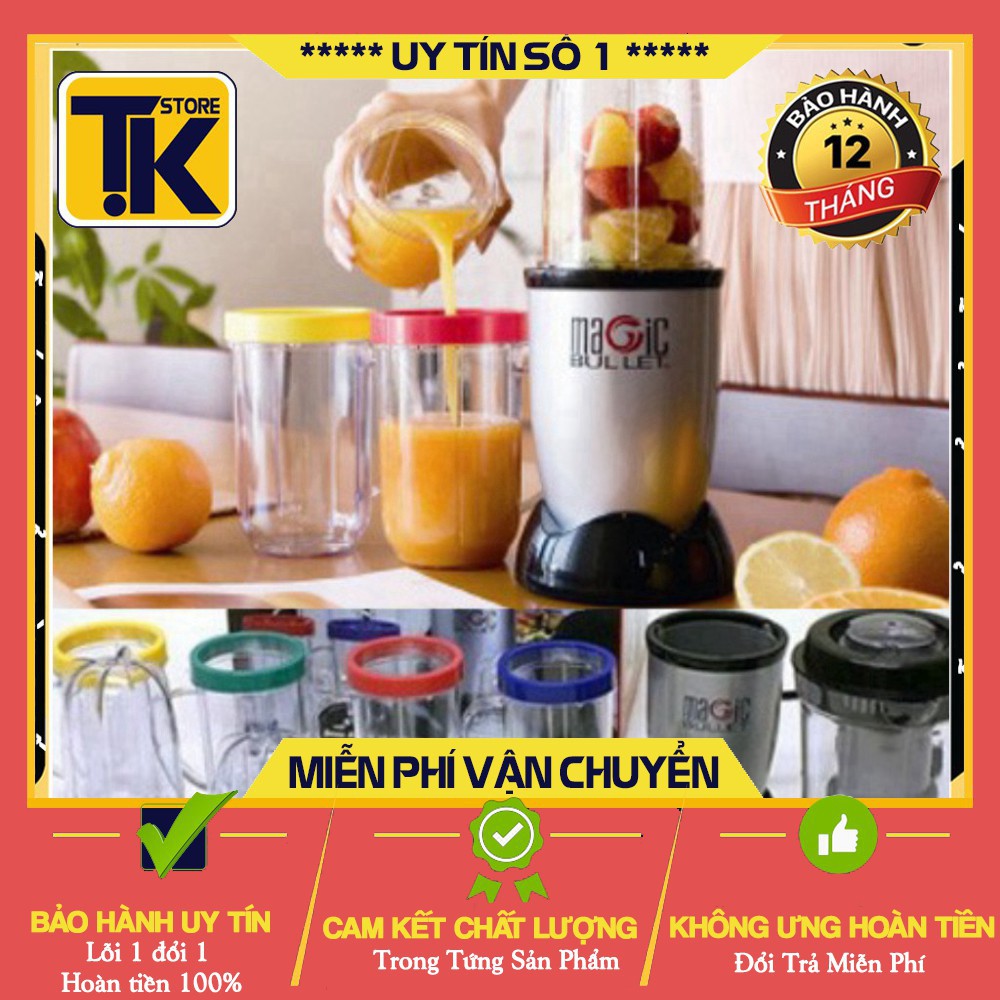 [Hàng Nội Địa] Máy xay Magic Bullet cao cấp, Máy xay Magic Bulet 21 chi tiết, máy xay đa năng cao cấp