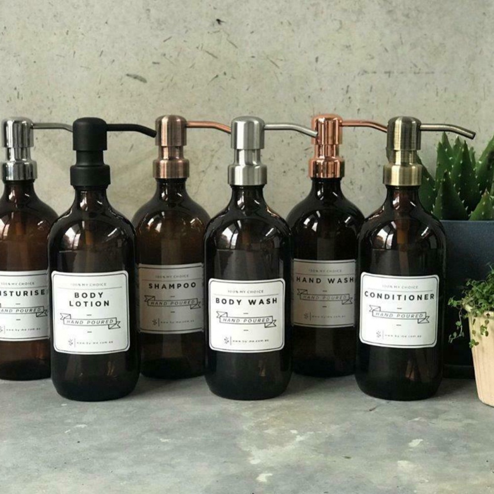 【DREAMLIFE】Stainless Steel Soap Pump Liquid Lotion Dispenser Replacement Head Tube Bottle