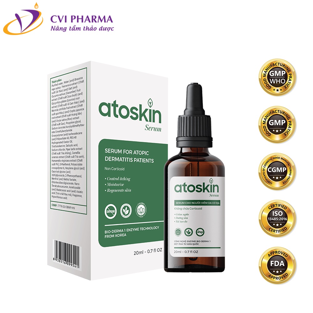 Serum Cho Người Viêm Da Cơ Địa Atoskin