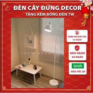 Đèn Cây Đứng Decor Phòng Ngủ Phòng Khách Phòng Làm Việc, Đèn Đọc Sách